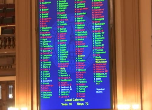 Property taxes, vote hand-counting dominate Ga. Special Session